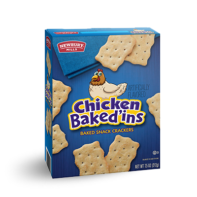 Chicken Baked'ins Baked Snack Crackers at Save A Lot Discount Grocery Stores