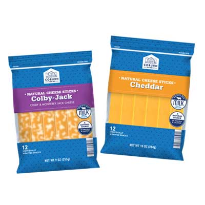 Colby Jack and Cheddar, Snack Sticks at Save A Lot Discount Grocery Stores