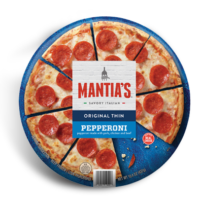 Mantia's Original Thin Pepperoni Pizza at Save A Lot Discount Grocery Stores
