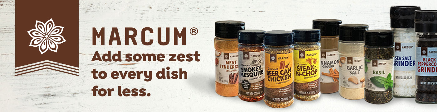 Marcum Seasonings and Spices at Save A Lot Discount Grocery Stores