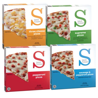 3 Cheese, Supreme, Sausage, & Pepperoni Pizza at Save A Lot Discount Grocery Stores