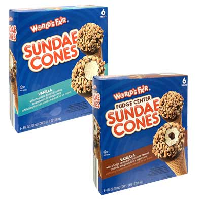 Sundae Cones at Save A Lot Discount Grocery Stores