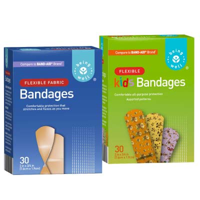 Being Well Bandages at Save A Lot Discount Grocery Stores
