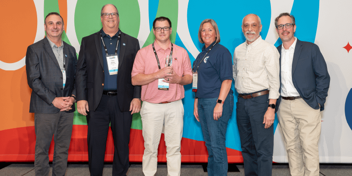 Sauer Group: Bill Mayo, Save A Lot Chief Development Officer, Fred Boehler, Save A Lot CEO, Matt Holland, Save A Lot Retail Partner, Eric Pichee, Save A Lot Area Business Consultant, Kelly Lemos, Save A Lot Regional Director and Mark Kotcher, Save A L