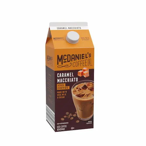 McDaniel's Iced Coffee Caramel Macchiato