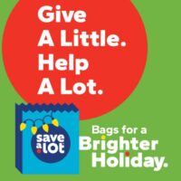 Give a Little. Help a Lot. Bags for a Brighter Holiday.