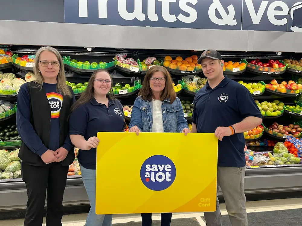 L to R: Jessica Raught, Ashley Shay, Georgiann Geer, winner and Duane Waczak - Kane, PA