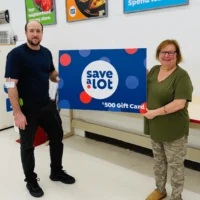 Save A Lot Awards Tampa Charity Food and Money to Help Support Cause