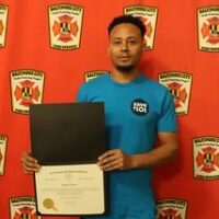 Daniel Gezehey - Recognized at Memorial Service and Medals Day