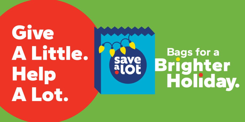 Give a Little. Help a Lot. Bags for a Brighter Holiday.