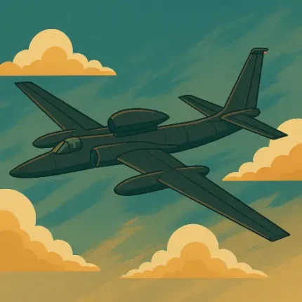 United States Military jet illustration