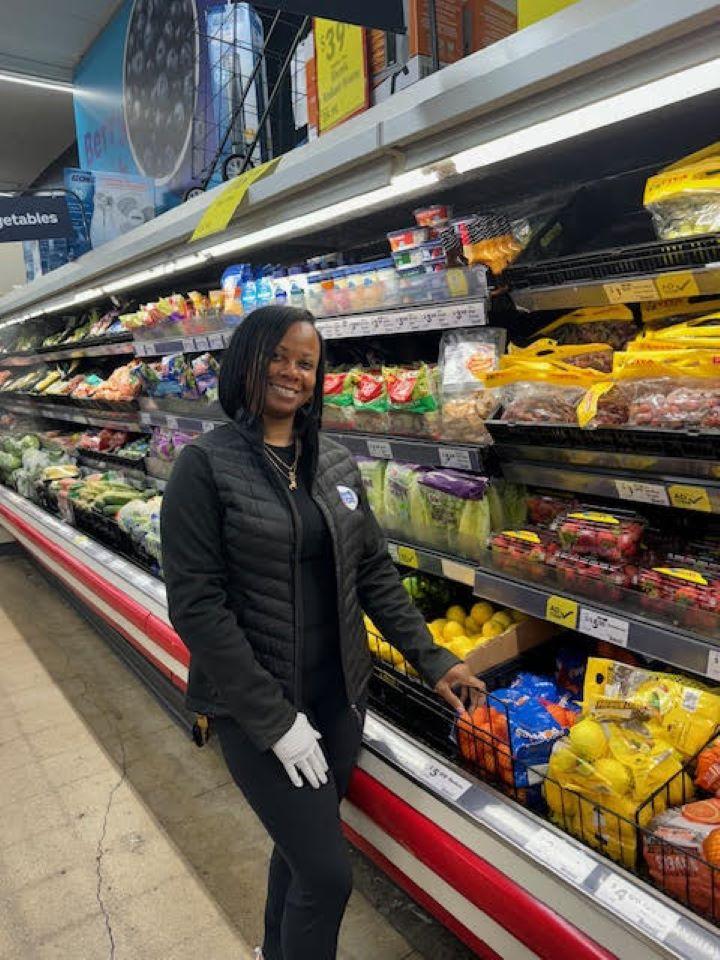 Pamela Waters, store manager of Save A Lot Detroit locations