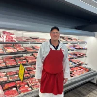 Tim Guyette, professional meat cutter from Save A Lot Tupper Lake NY