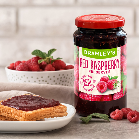Bramley's Red Raspberry Preserves