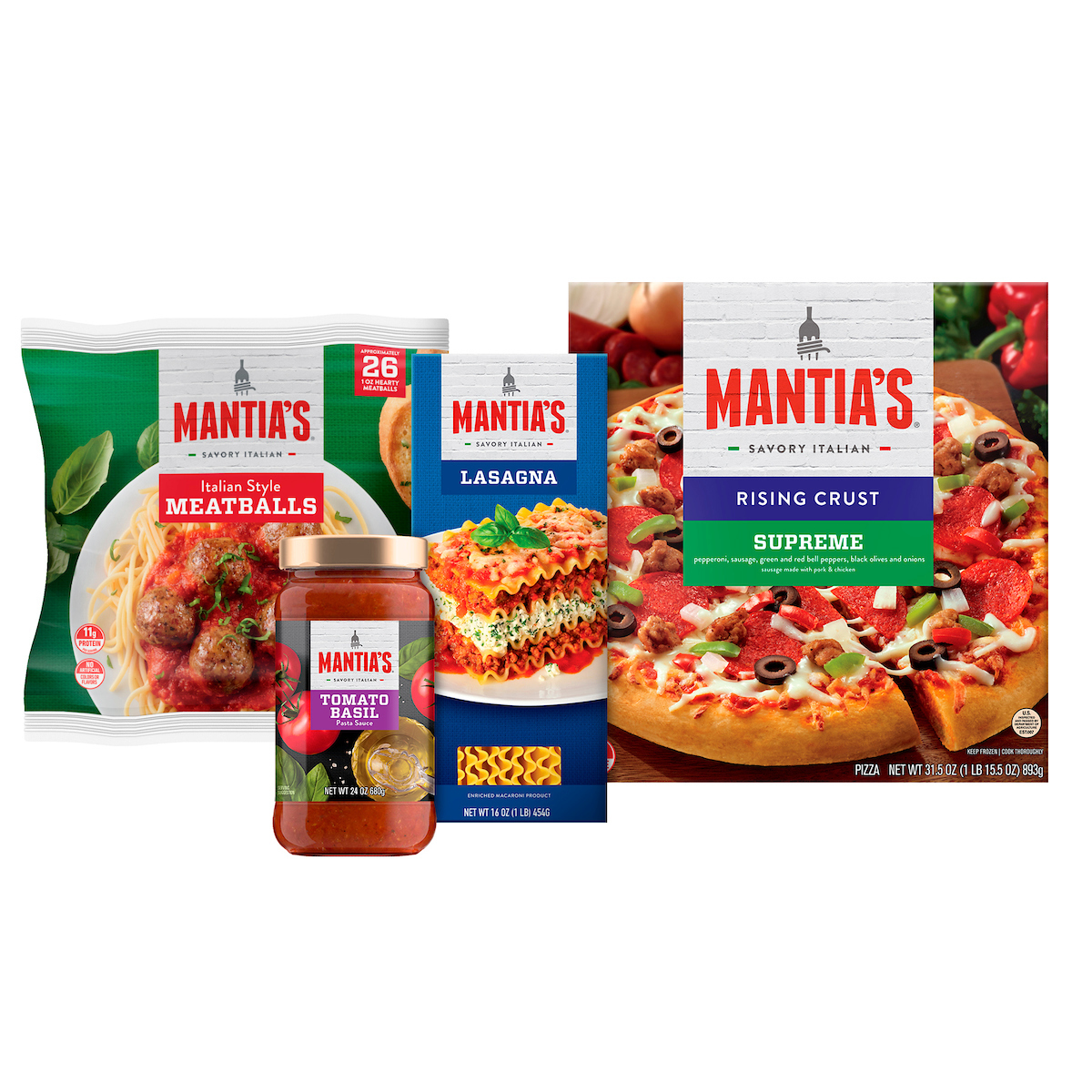 Mantia's family of products