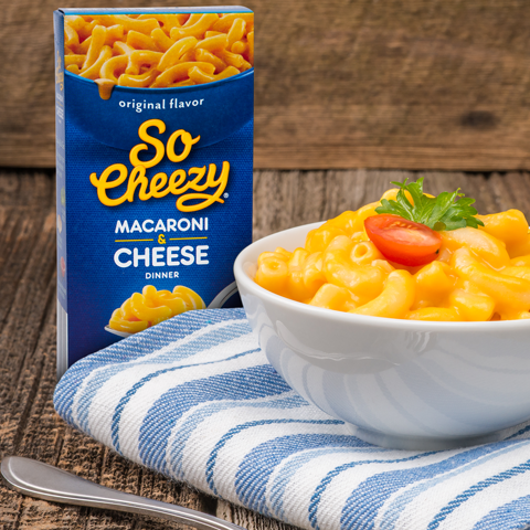 So-Cheezy Macaroni & Cheese 