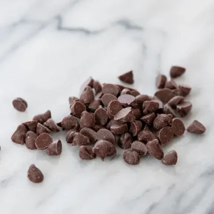 Chocolate chip closeup