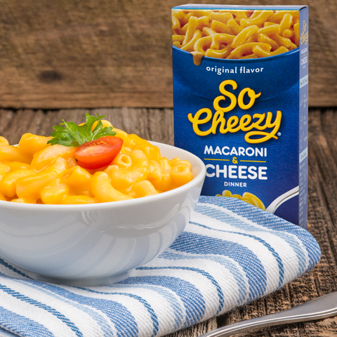 So-Cheezy Macaroni & Cheese
