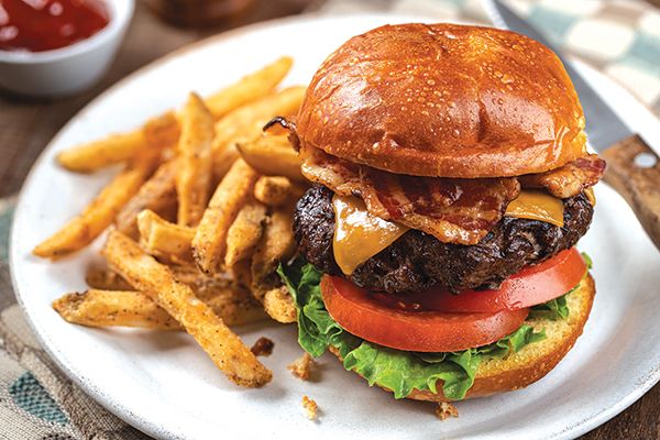 Bacon Ranch Cheeseburger