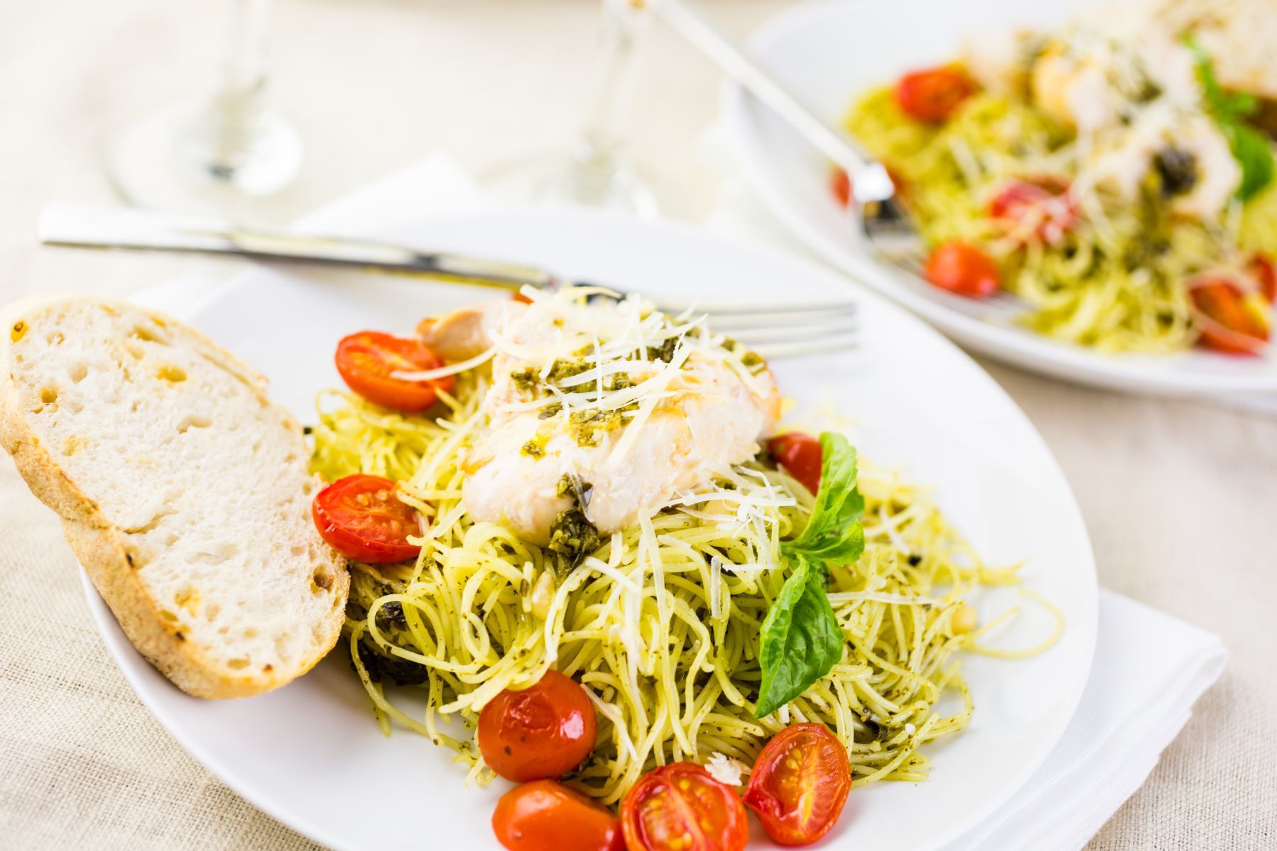 Chicken Pesto Pasta