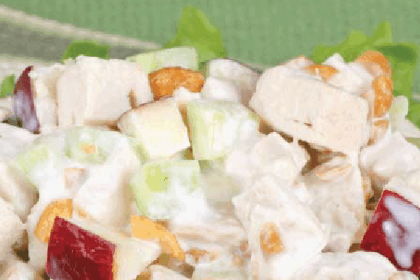 Chicken Salad with Grapes & Walnuts