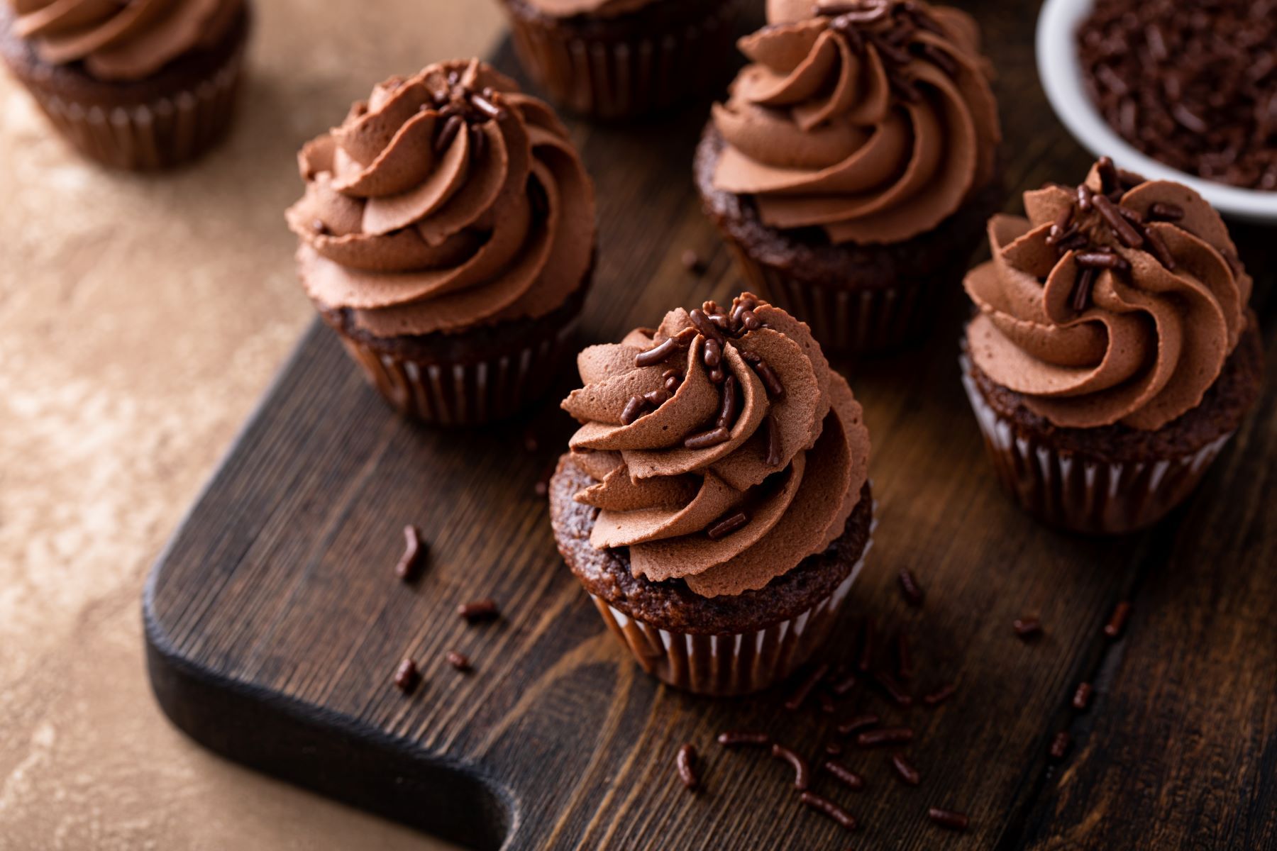 Chocolate Chip Pumpkin Cupcakes
