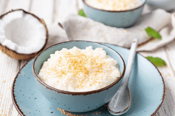 Coconut Rice Pudding (Dairy Free)