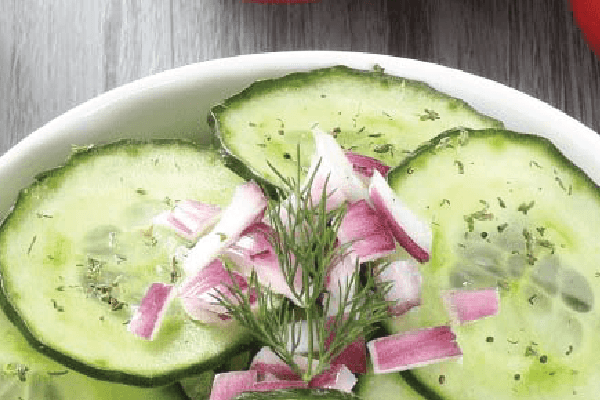 Crisp Cucumber Salad