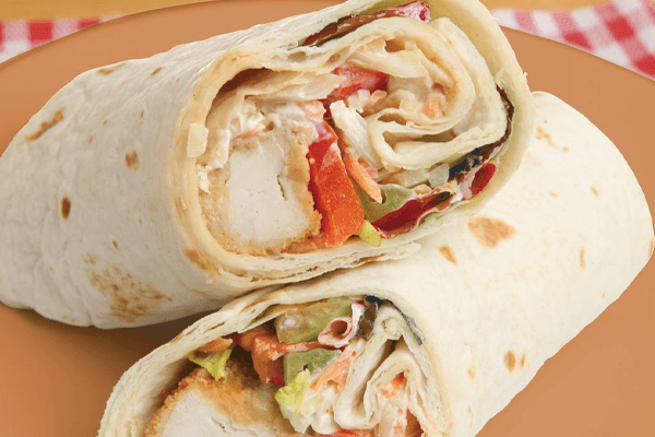 Crispy Southwest Chicken Wrap