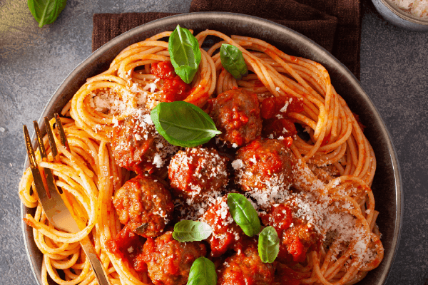 Easy Baked Parmesan Meatballs
