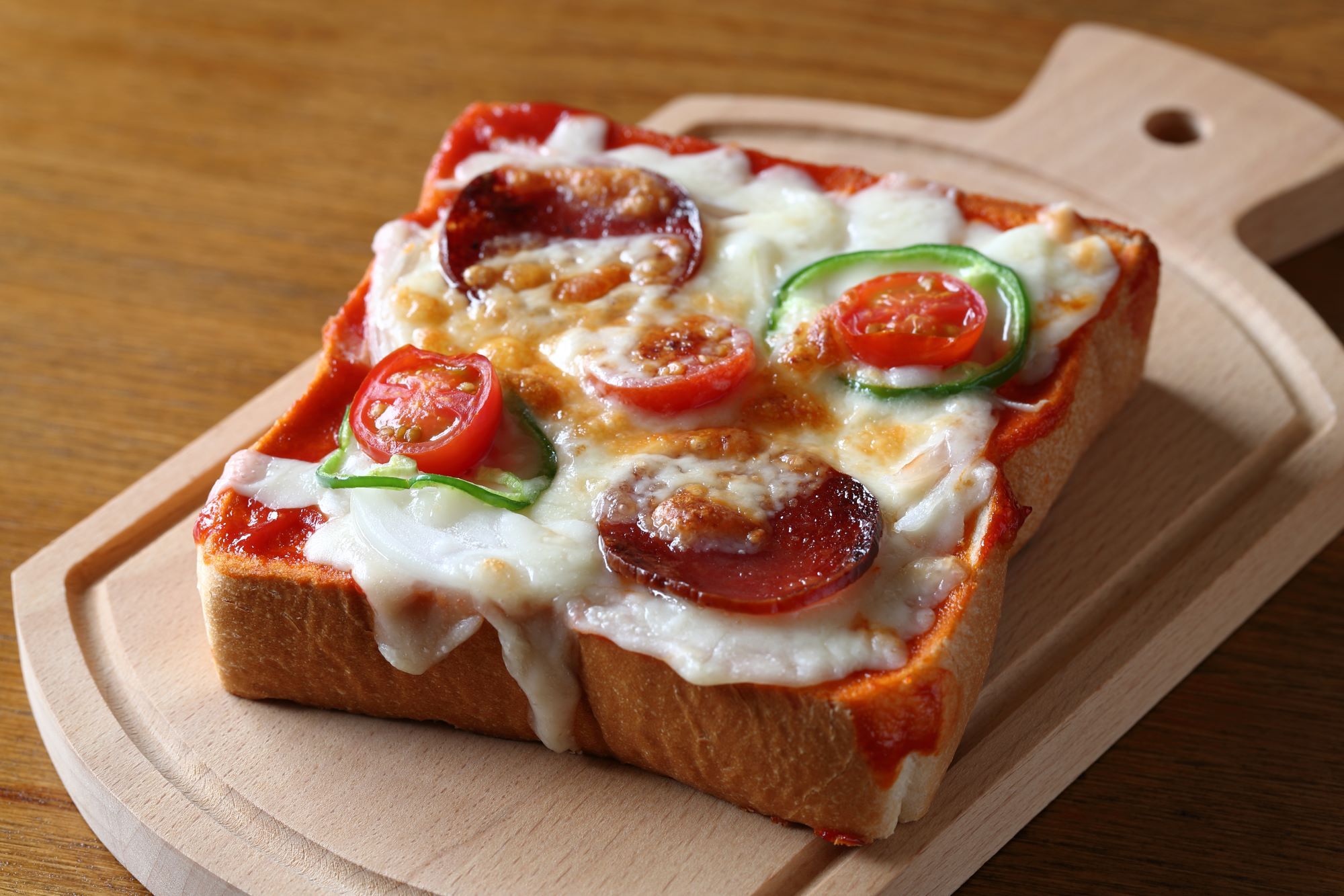Garlic Toast Pizza