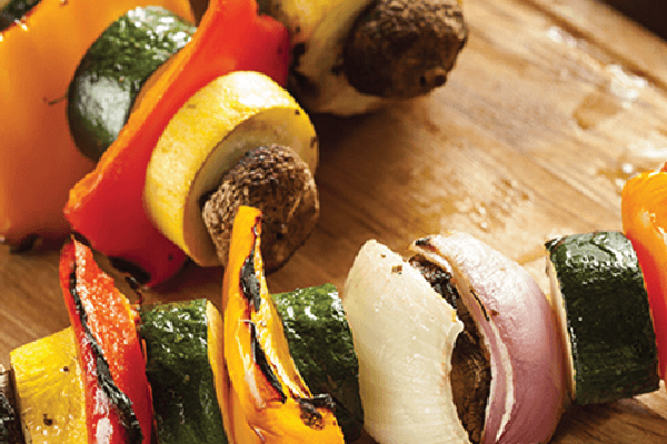 Grilled Vegetable Kabobs