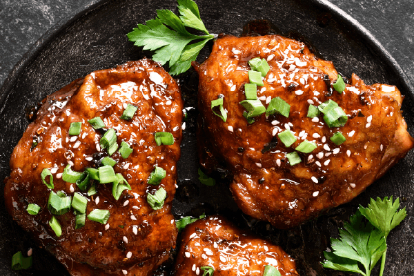 Honey Soy Chicken Thighs