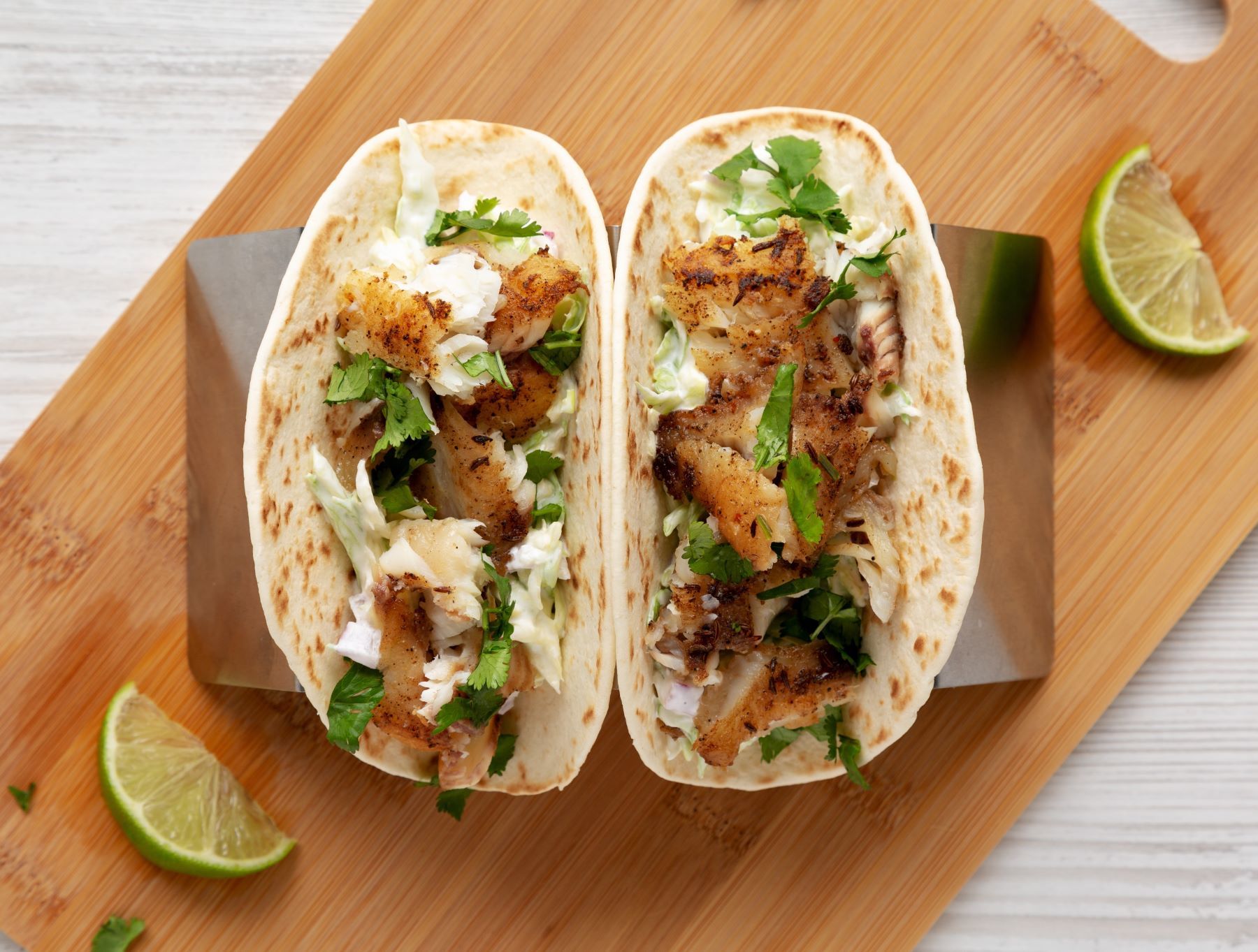 La Tierra de Sabores Fish Tacos
