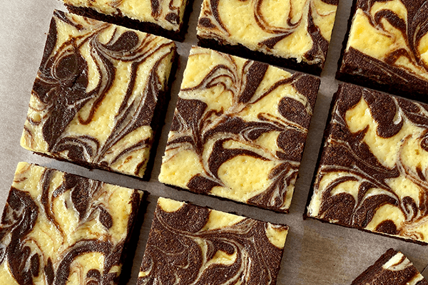 Marble Gooey Butter Cake