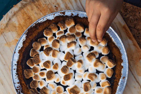 S’mores Ice Cream Cake