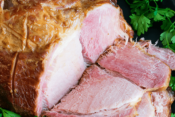 Apple Cider Glazed Ham