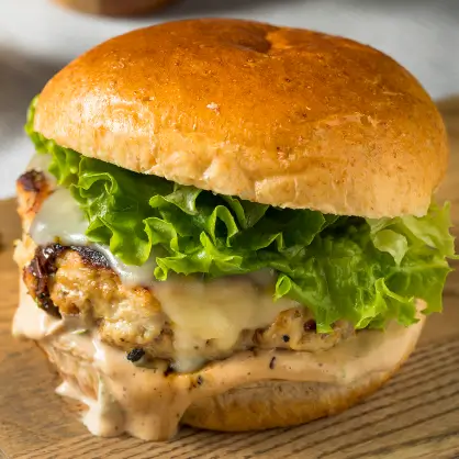 Chipotle Chicken Burgers