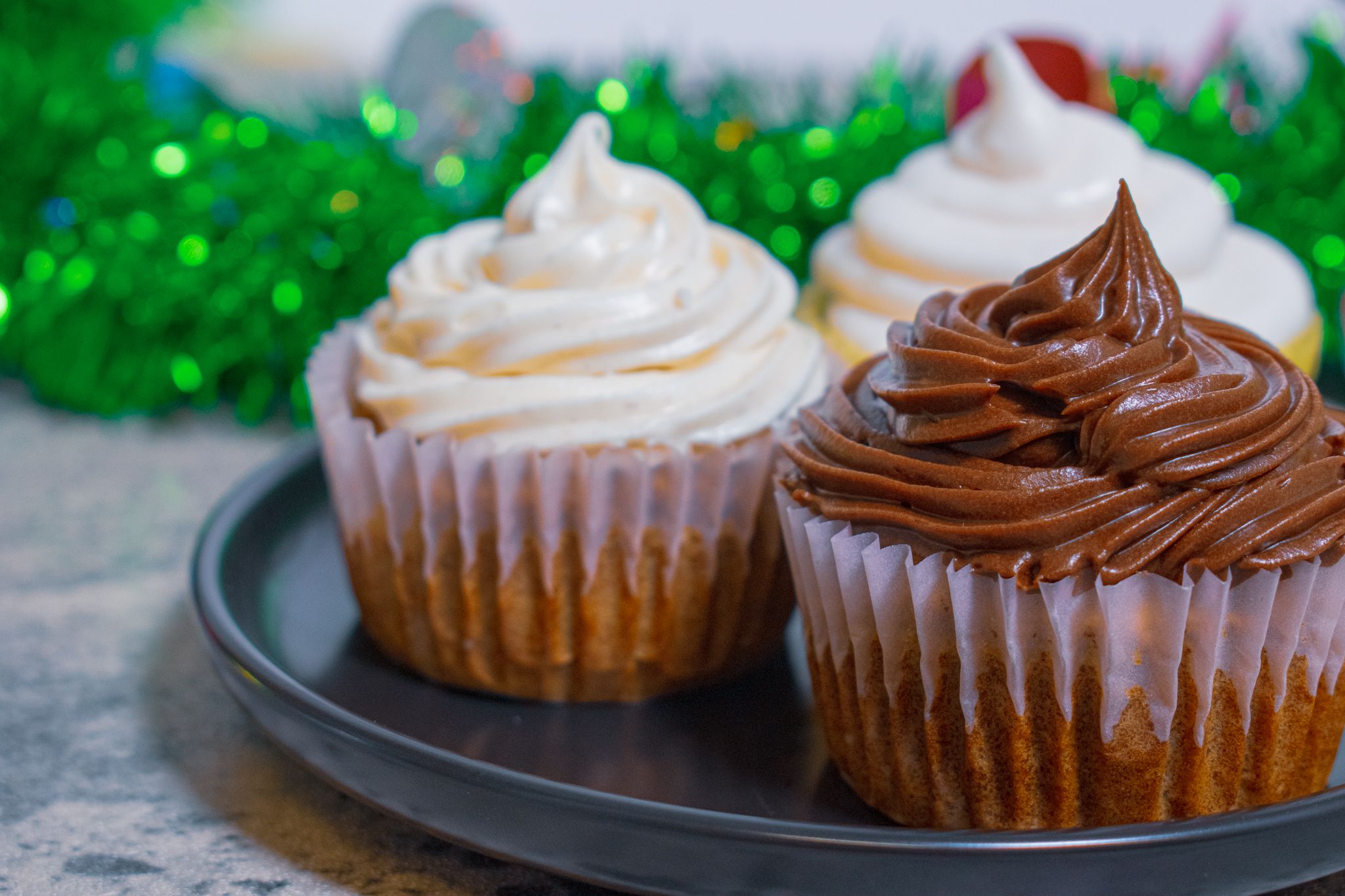 Maple Oat Cupcakes